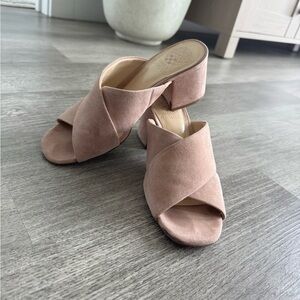 Vince Camuto Blush Pink Heeled Sandals